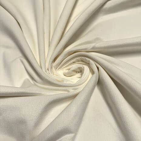 Velours côtelé fin 5037 - Crème