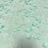 Batiste de coton brodé 5041 - turquoise Batiste de coton brodé 5041 - turquoise