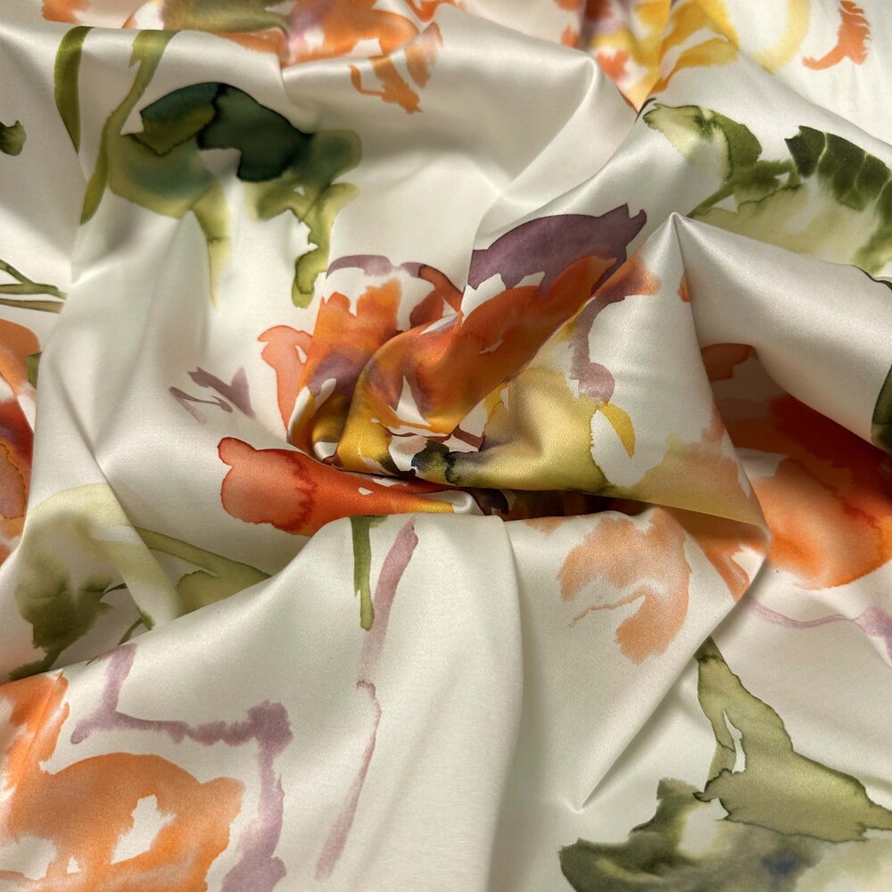 Viscose stretch jet d'encre 5042 Viscose stretch jet d'encre 5042