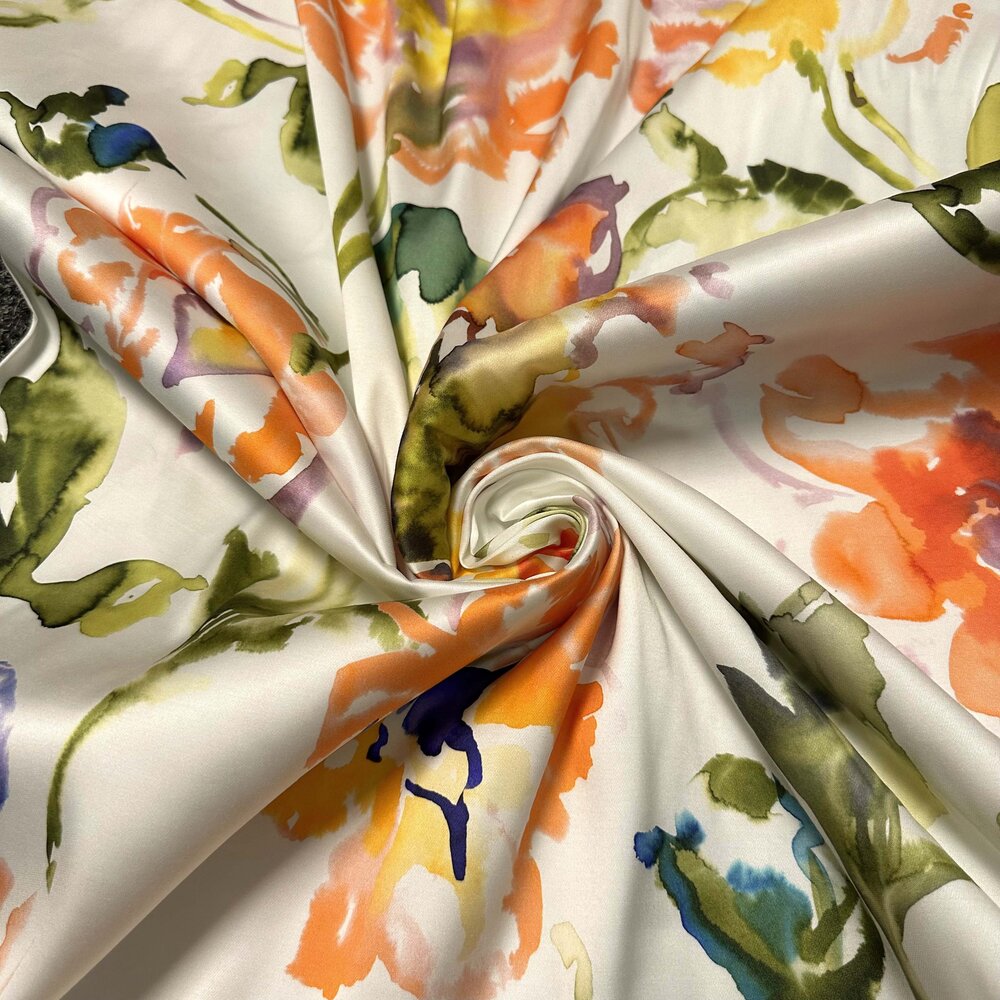 Viscose stretch jet d'encre 5042 Viscose stretch jet d'encre 5042