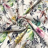 COUPON VJ - Satin de coton jet d'encre 4589 110+75X120CM COUPON VJ - Satin de coton jet d'encre 4589 110+75X120CM
