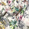 COUPON VJ - Satin de coton jet d'encre 4589 110+75X120CM COUPON VJ - Satin de coton jet d'encre 4589 110+75X120CM