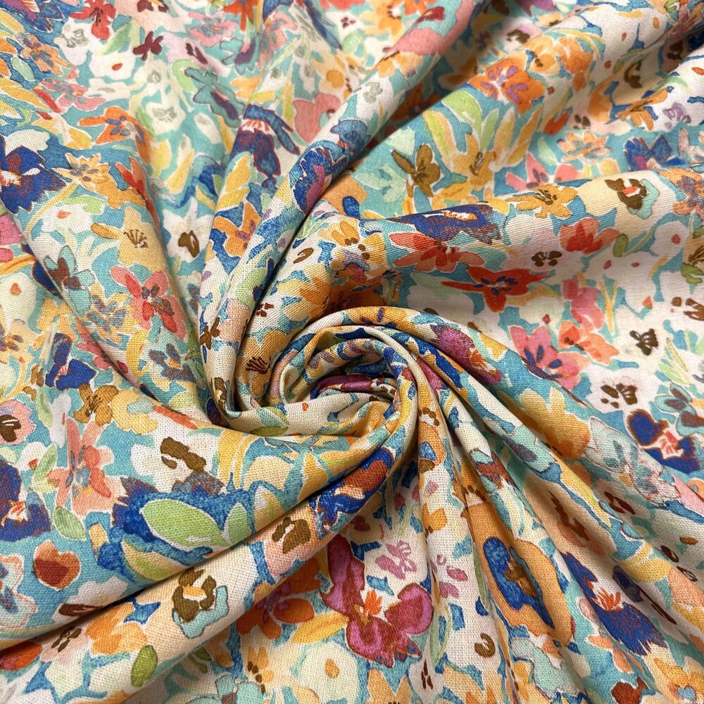 Lin Viscose Jet d'encre 5071