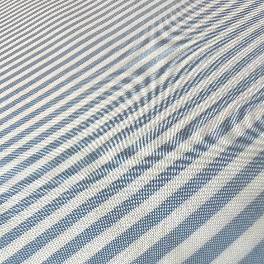 Viscose Poplin 5081 - blauw/wit Viscose Poplin 5081 - blauw/wit