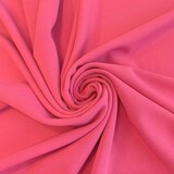 VJ COUPON -  Scuba Crêpe CR21 - knalroze   80X150CM