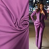 COUPON VJ - Gabardine de bambou extensible BC38 - violet 70X150CM COUPON VJ - Gabardine de bambou extensible BC38 - violet 70X150CM