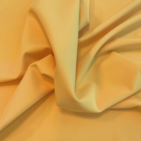 COUPON VJ - Gabardine Terlenka Stretch T51 - Jaune 100 x 140 cm