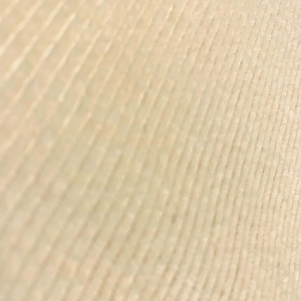 COUPON NJ - Velours côtelé extensible en coton AB13 - Vanille 70 x 140 cm