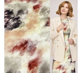 Viscose stretch jet d'encre 5095 Viscose stretch jet d'encre 5095