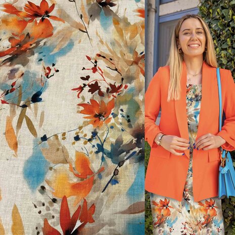 Jet d'encre en lin 5098