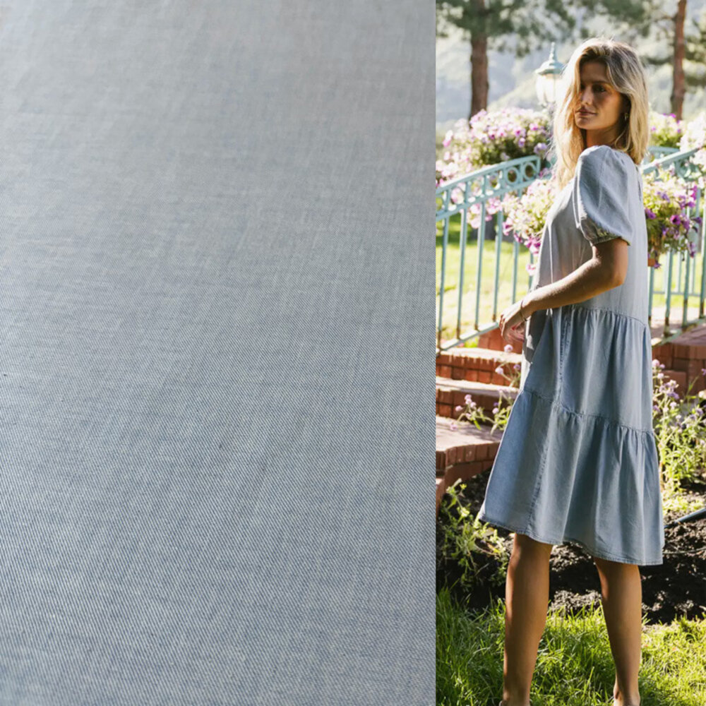 Jean Chambray JE90 - bleu clair -