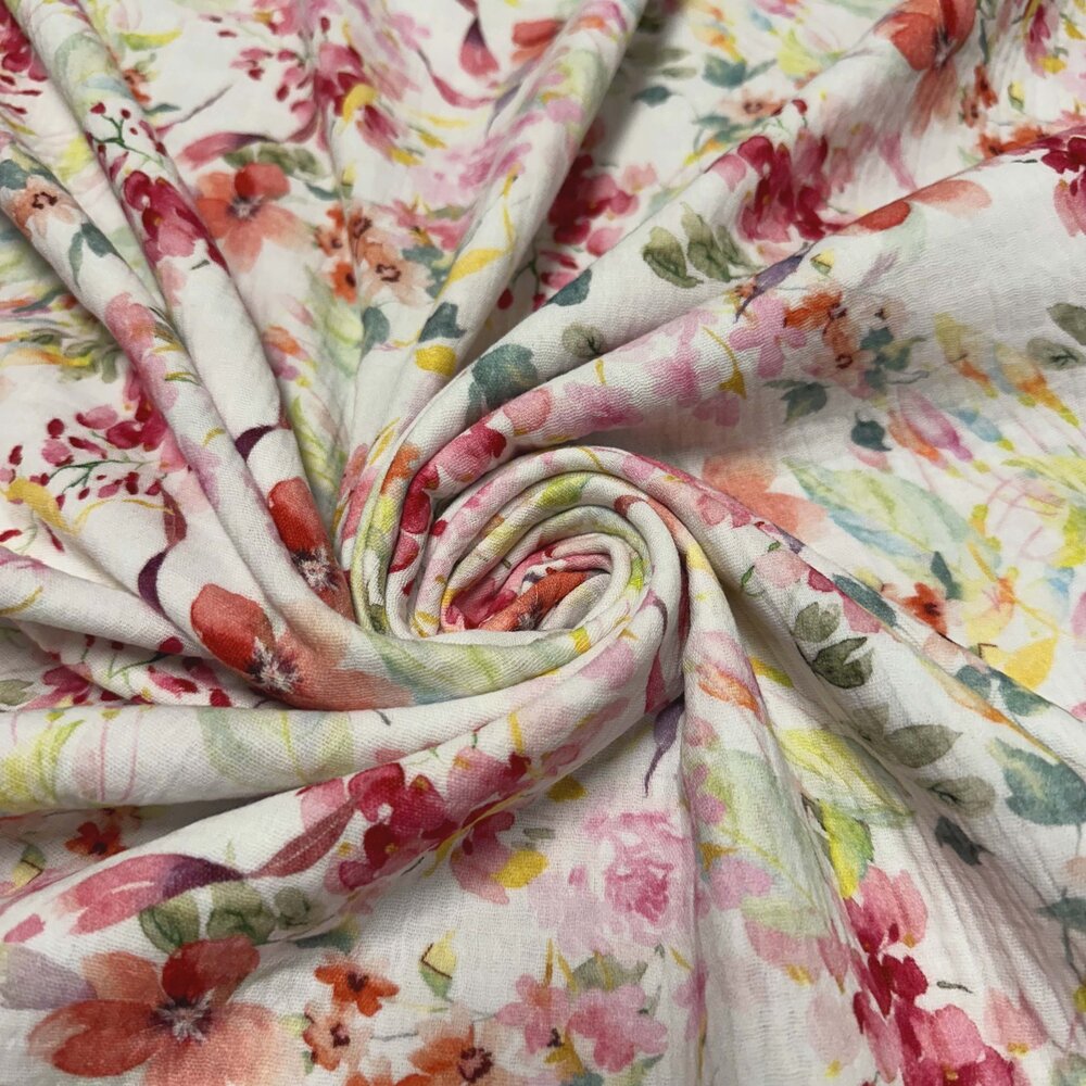 Mousseline de coton jet d'encre 5106