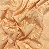 Batiste de coton brodé 5109 - orange Batiste de coton brodé 5109 - orange