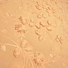 Cotton Batist Embroidered 5109 - orange Cotton Batist Embroidered 5109 - orange