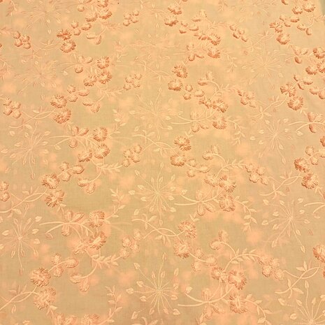 Cotton Batist Embroidered 5109 - orange