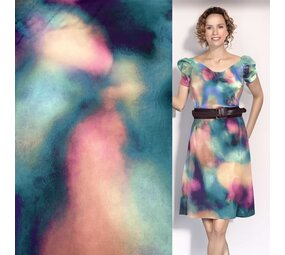 COUPON VJ - Viscose stretch jet d'encre 4797 70X138CM (VLK) COUPON VJ - Viscose stretch jet d'encre 4797 70X138CM (VLK)