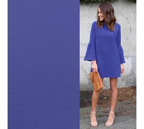 NJ COUPON - Punta di Roma P04 - Kobaltblau 55X145CM (VRFB)