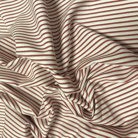 Cotton Poplin 5122 - red/white Cotton Poplin 5122 - red/white