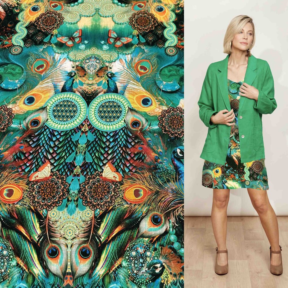 Linen Viscose Inkjet 5124