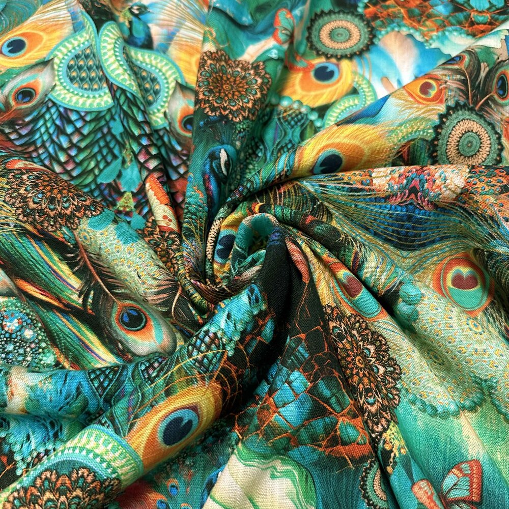 Lin Viscose Jet d'encre 5124