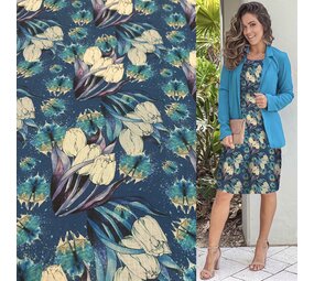 Lin Viscose Jet d'encre 5127 Lin Viscose Jet d'encre 5127