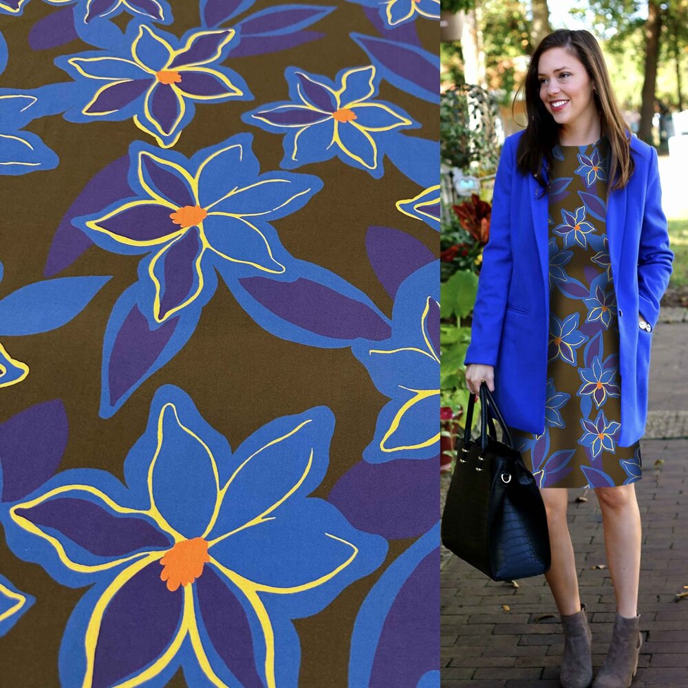 Viscose Batist Jet d'encre 5129