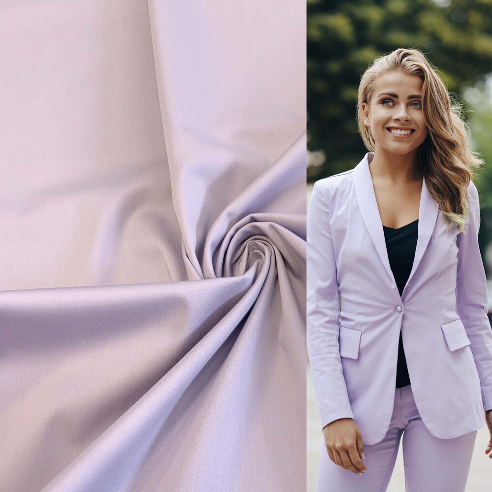 Katoen Stretch 5132- lila Katoen Stretch 5132- lila