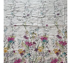 COUPON VJ - Satin de soie jet d'encre XX84 140 x 135 cm COUPON VJ - Satin de soie jet d'encre XX84 140 x 135 cm
