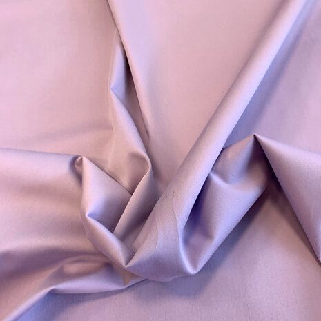 COUPON VJ - Satin de coton Comfort Stretch SK08 - lilas 80X135CM COUPON VJ - Satin de coton Comfort Stretch SK08 - lilas 80X135CM