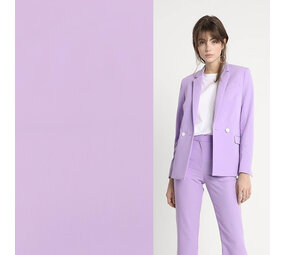COUPON VJ - Satin de coton Comfort Stretch SK08 - lilas 80X135CM COUPON VJ - Satin de coton Comfort Stretch SK08 - lilas 80X135CM