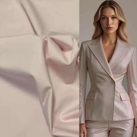 Baumwollstretch 5162 - zartrosa