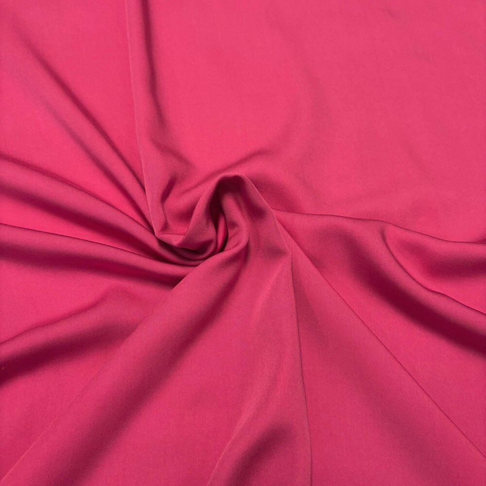 Viskose Gabardine 5163 - leuchtendes Pink Viskose Gabardine 5163 - leuchtendes Pink