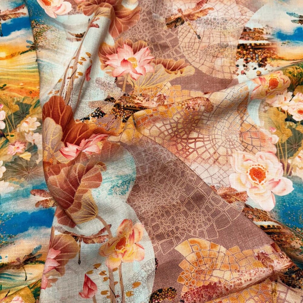 Linen Viscose Inkjet 5166 Linen Viscose Inkjet 5166