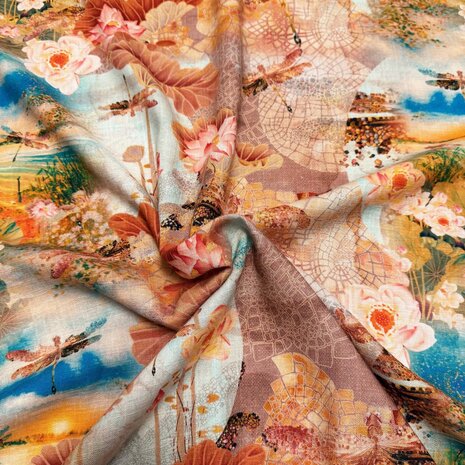 Linen Viscose Inkjet 5166 Linen Viscose Inkjet 5166