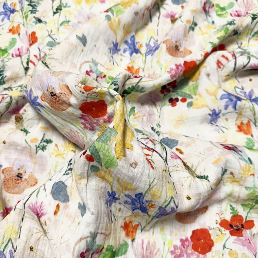 Mousseline de coton jet d'encre 5167