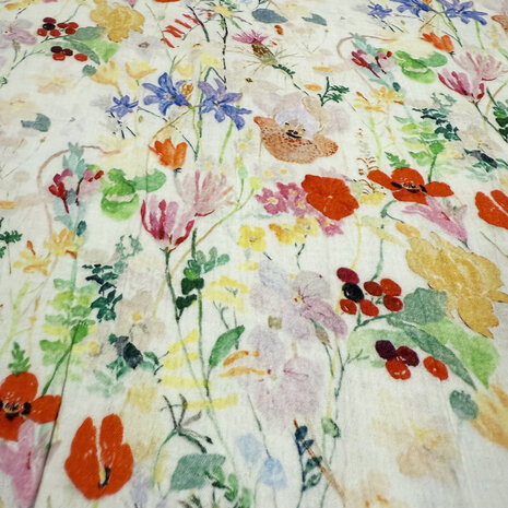 Katoen Mousseline Inkjet 5167