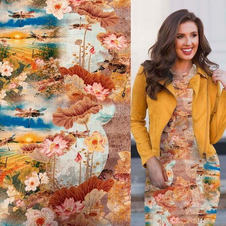 Lin Viscose Jet d'encre 5166 Lin Viscose Jet d'encre 5166