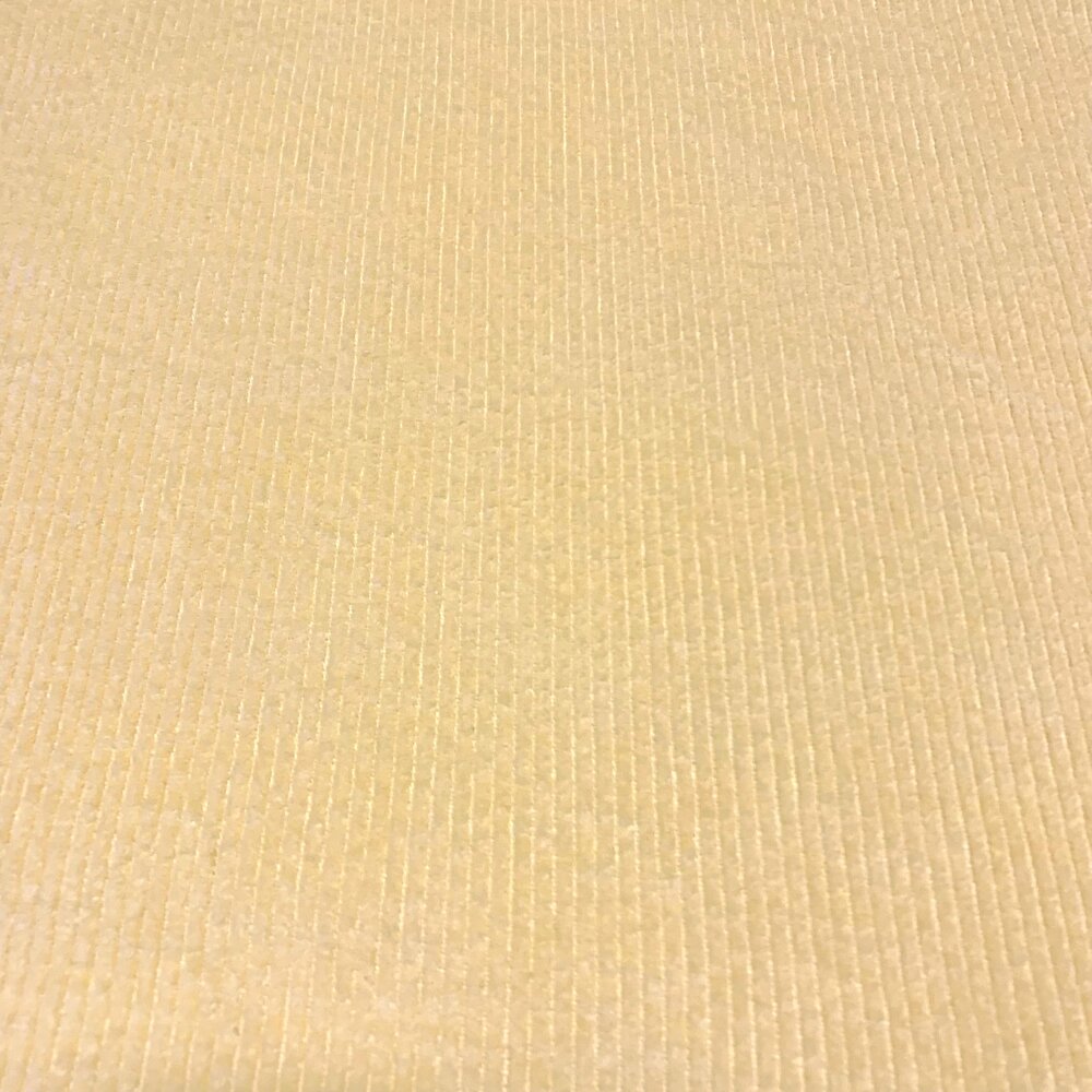 COUPON VJ - Velours côtelé de coton extensible AB07 - Jaune doux 80 x 140 cm COUPON VJ - Velours côtelé de coton extensible AB07 - Jaune doux 80 x 140 cm