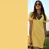 VJ COUPON - Punta di Roma P30 - summer yellow 90X145CM VJ COUPON - Punta di Roma P30 - summer yellow 90X145CM