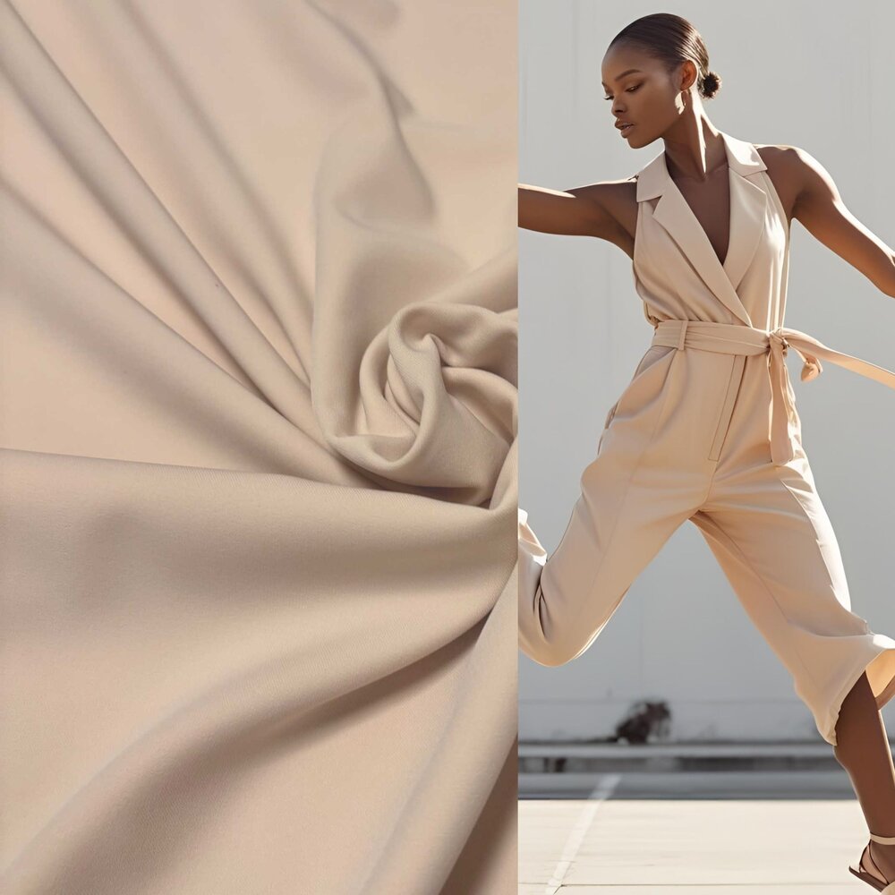 Terlenka bi-stretch 5170 - rose nude