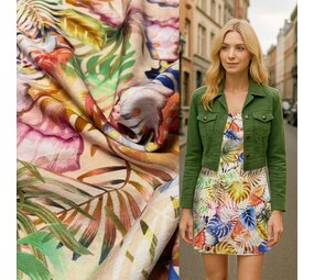 Mousseline de viscose jet d'encre 5171