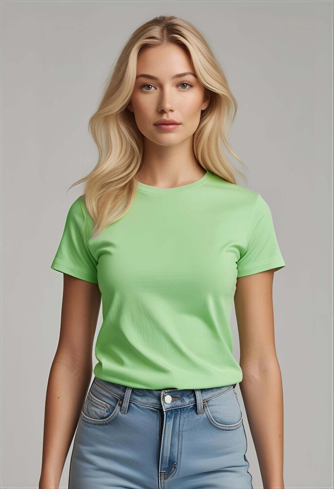 Viscose Jersey 5175 - licht limegroen Viscose Jersey 5175 - licht limegroen