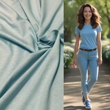 Viscose Jersey 5176 - light blue Viscose Jersey 5176 - light blue