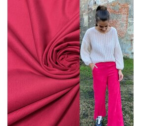 Fijne katoen Corduroy - 4068 - fuchsia Fijne katoen Corduroy - 4068 - fuchsia