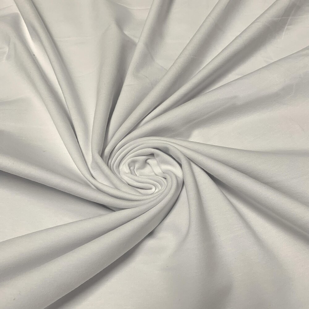 Katoen Jersey 4082 - wit Katoen Jersey 4082 - wit