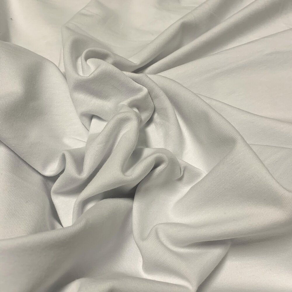 Katoen Jersey 4082 - wit Katoen Jersey 4082 - wit