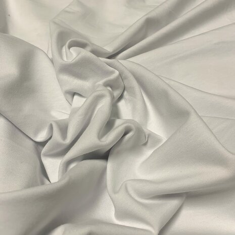 Katoen Jersey 4082 - wit Katoen Jersey 4082 - wit