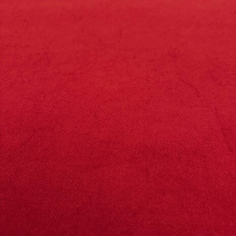Velours de coton WV15 - Rouge Velours de coton WV15 - Rouge