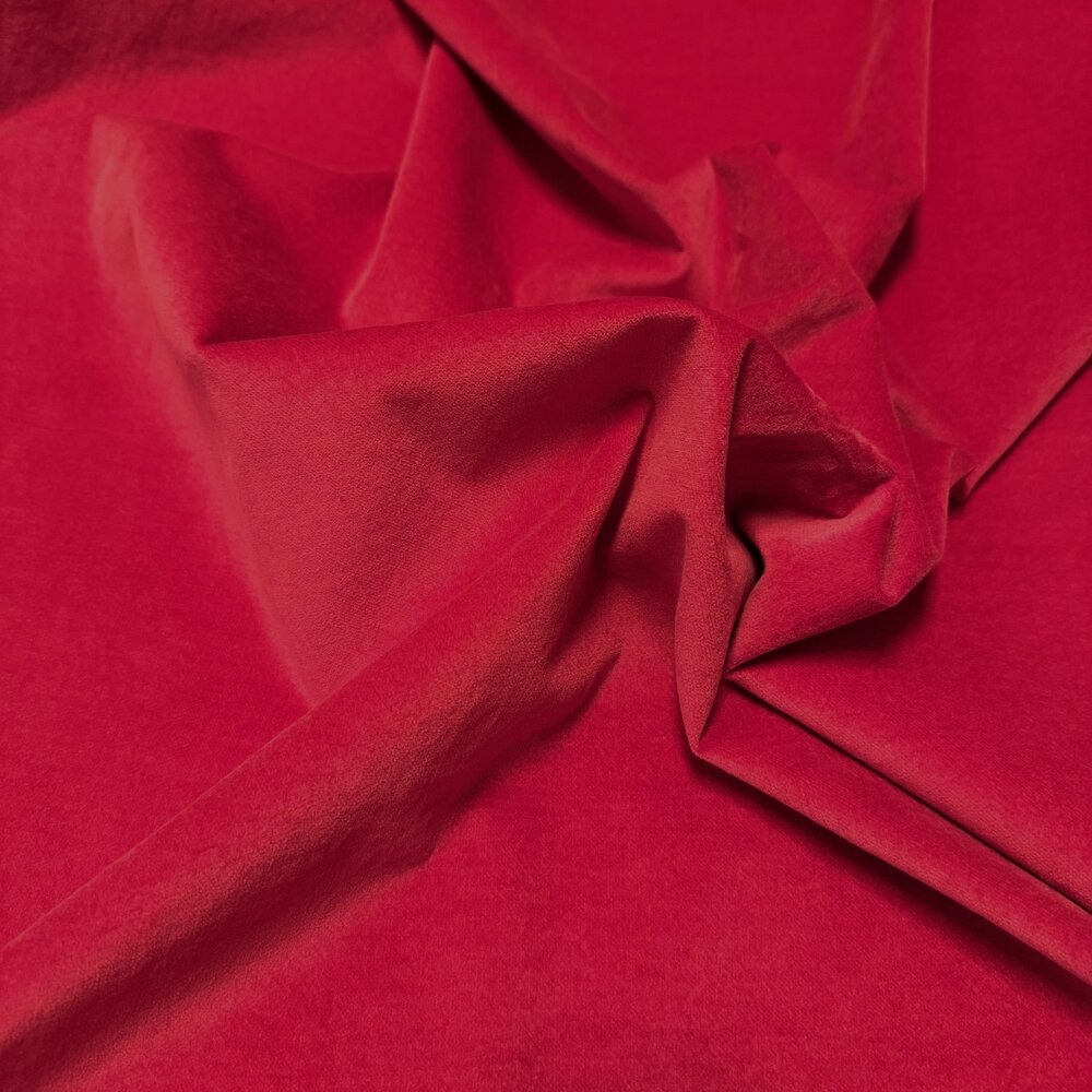 Cotton Velvet WV15 - Red Cotton Velvet WV15 - Red