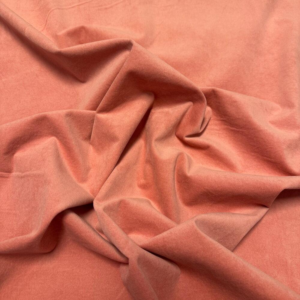 Cotton Velvet WV14 - Salmon Cotton Velvet WV14 - Salmon